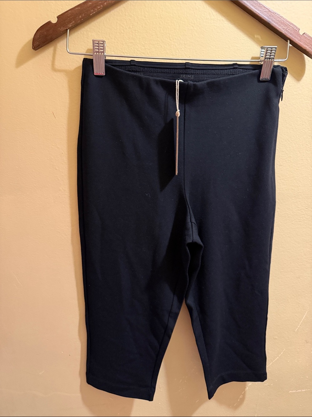 Kids Black Stretch Capri Bottoms